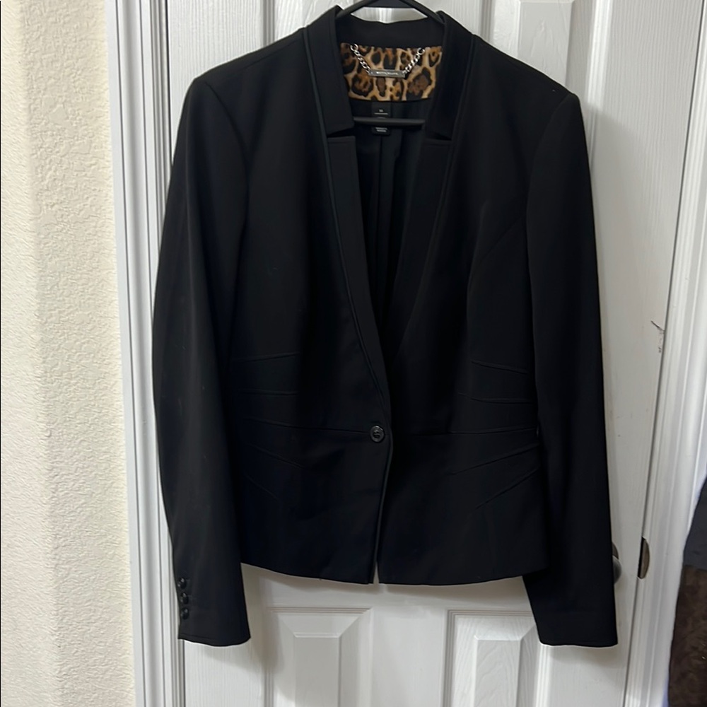 White House Black Market Black Blazer Size 14